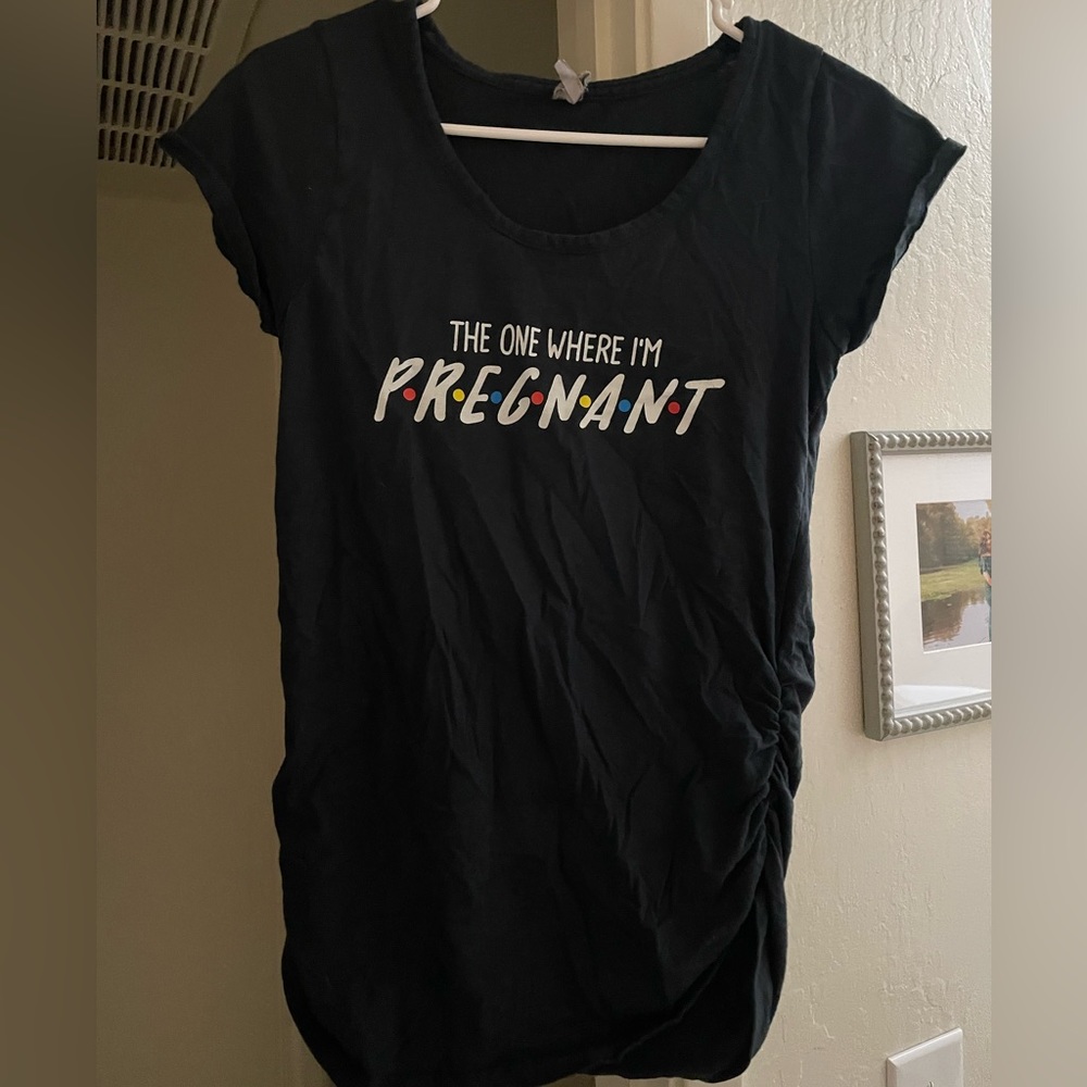 Small maternity friends tshirt